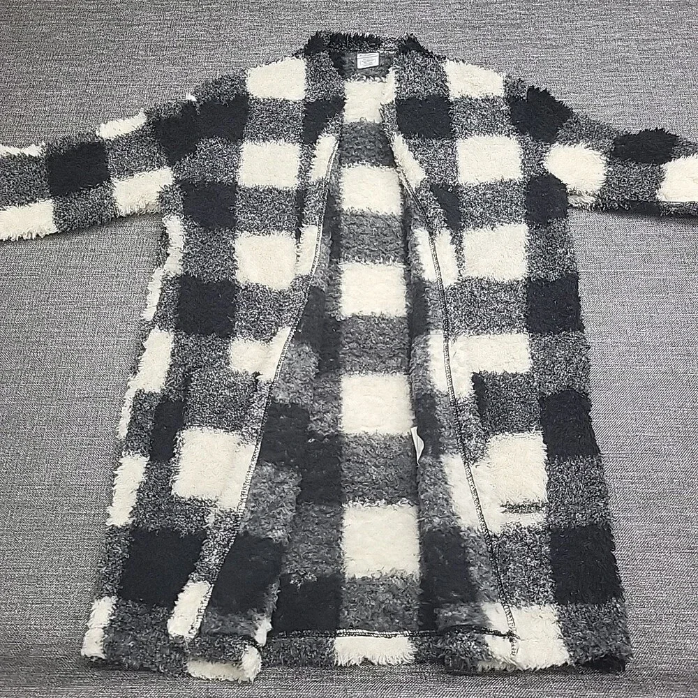 Kids Girls Boys Marshmallow Fleece Open Robe w Pockets XX-Large Size 16/18